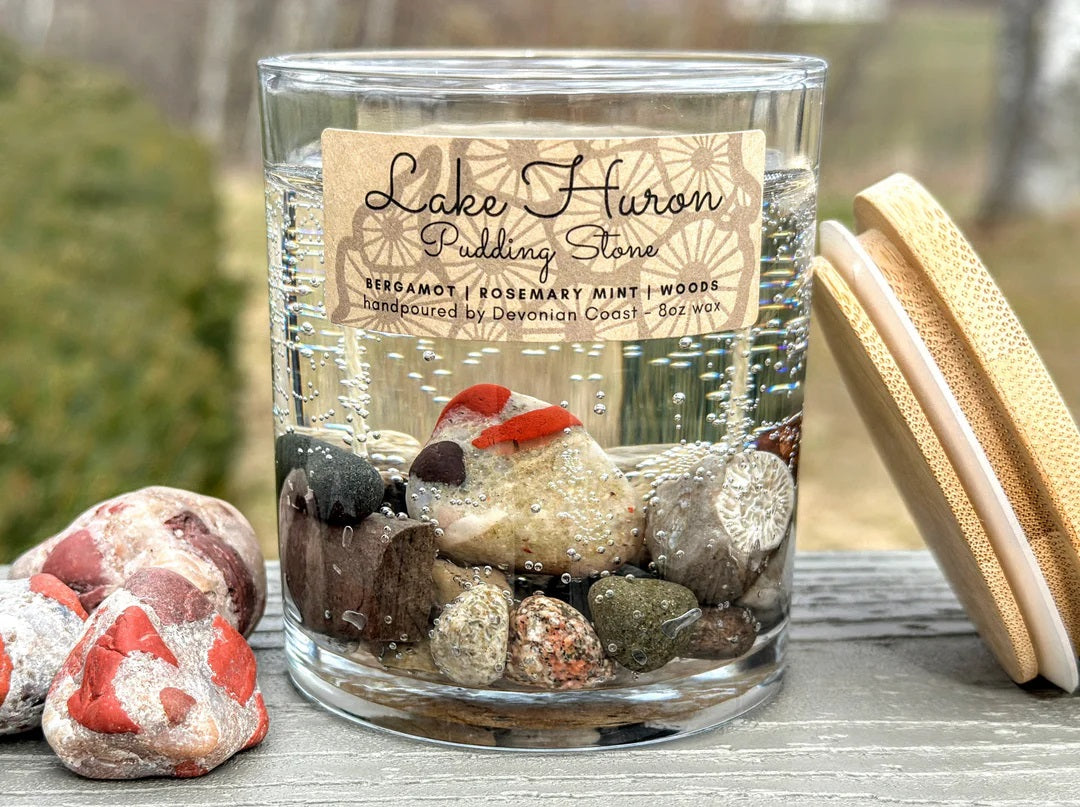 Devonian Coast Great Lakes Gel Candle- Lake Huron