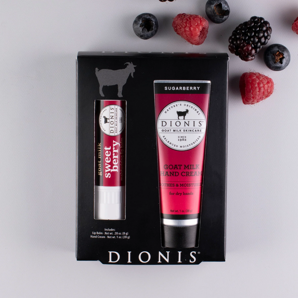 Dionis Goat Milk Lip & Hand Set / Berrylicious