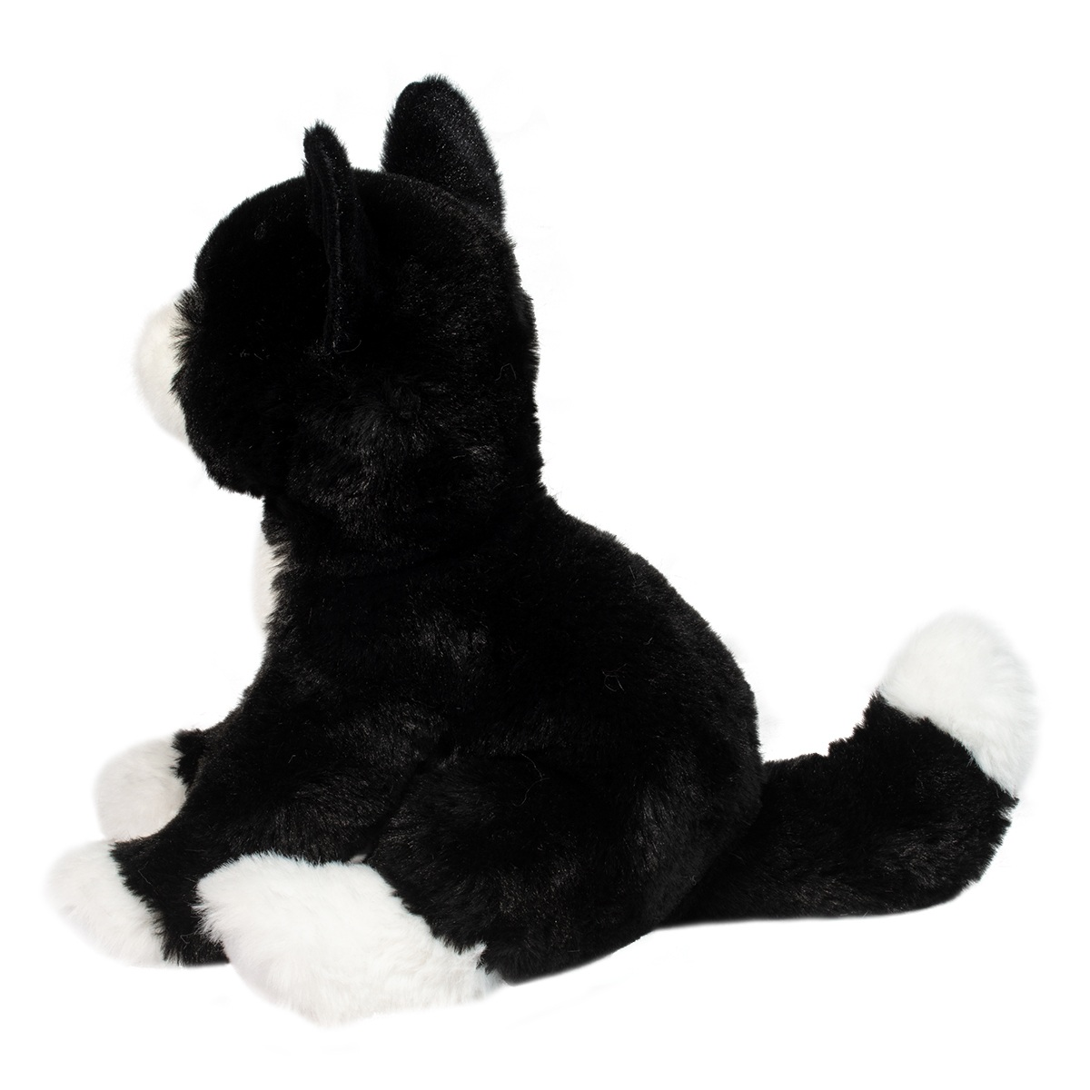 Douglas Toys Beckie the Soft Black & White Cat Plush