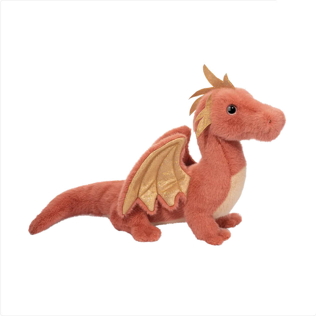 Douglas Toys Burnie Dragon Soft Plush