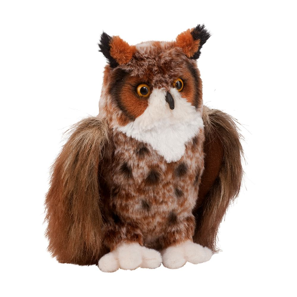 Douglas Toys Einstein the Great Horned Owl Plush