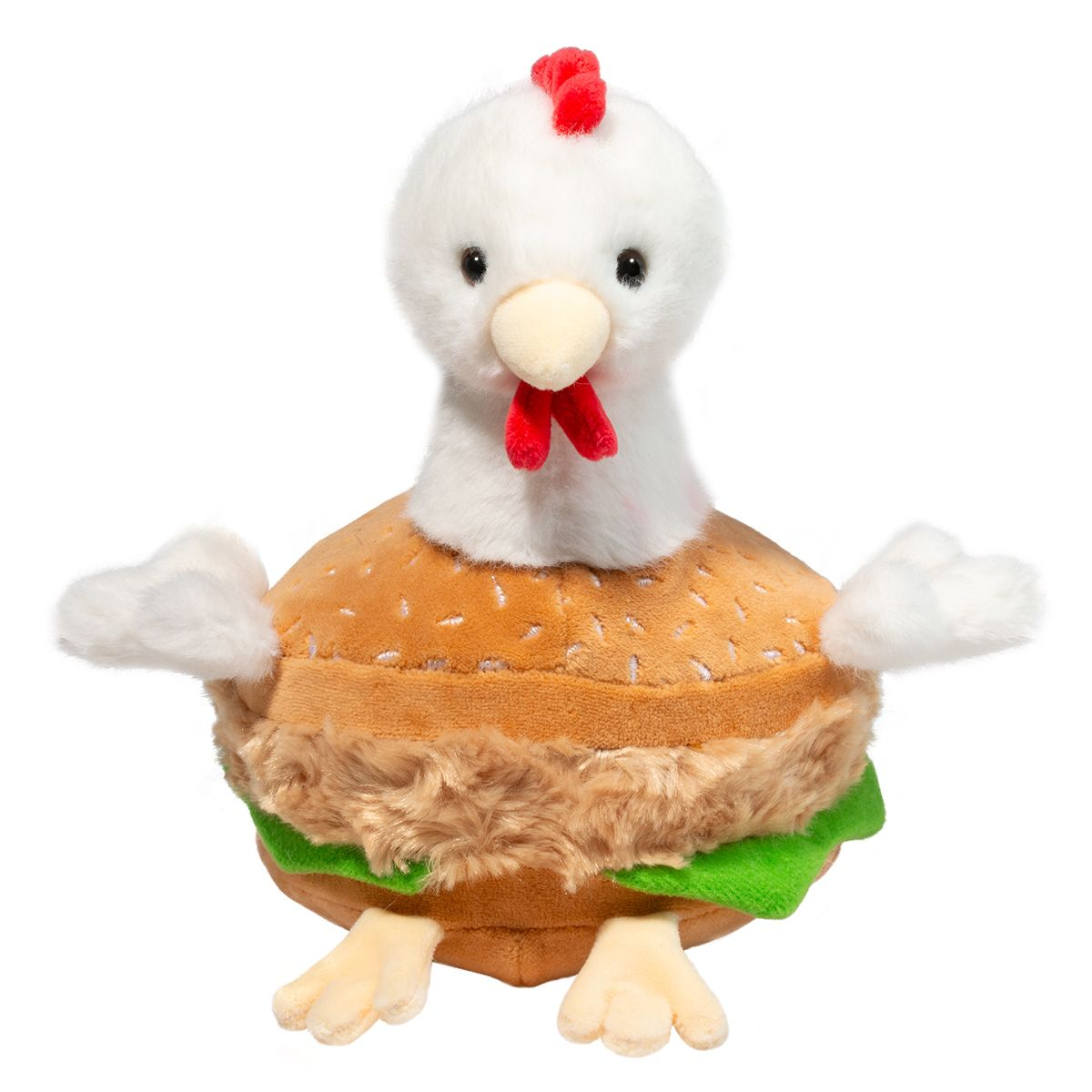 Douglas Toys Chicken Sandwich Foodie Macaroon Plush