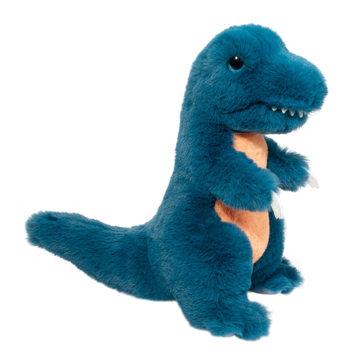 Douglas Toys Kennie Soft Blue T-Rex Plush