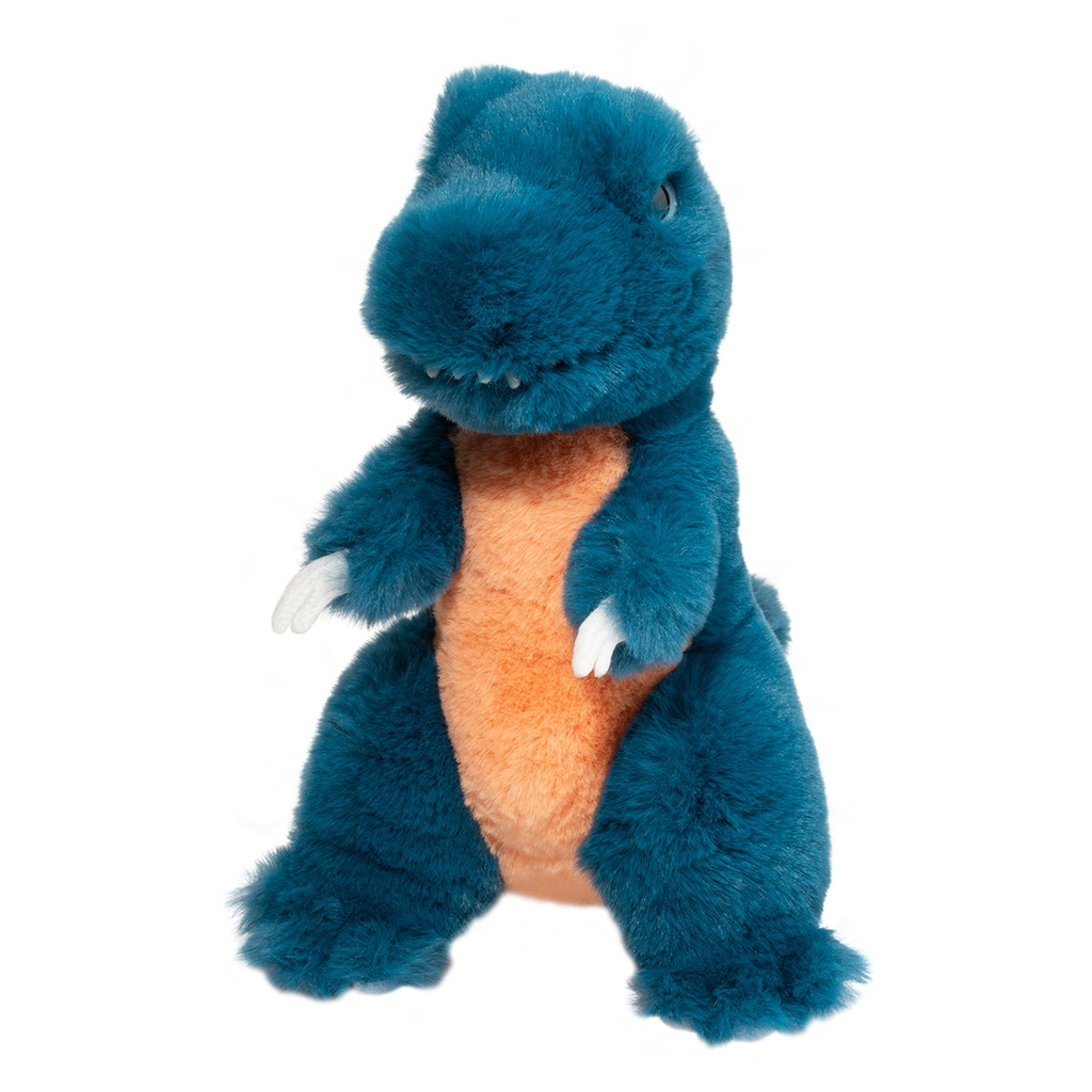 Douglas Toys Kennie Soft Blue T-Rex Plush