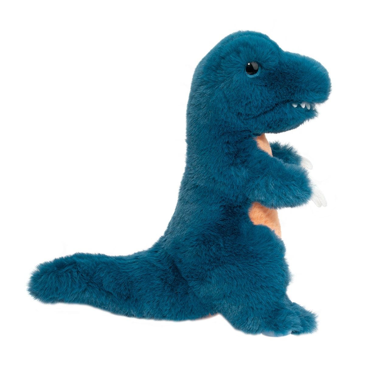 Douglas Toys Kennie Soft Blue T-Rex Plush