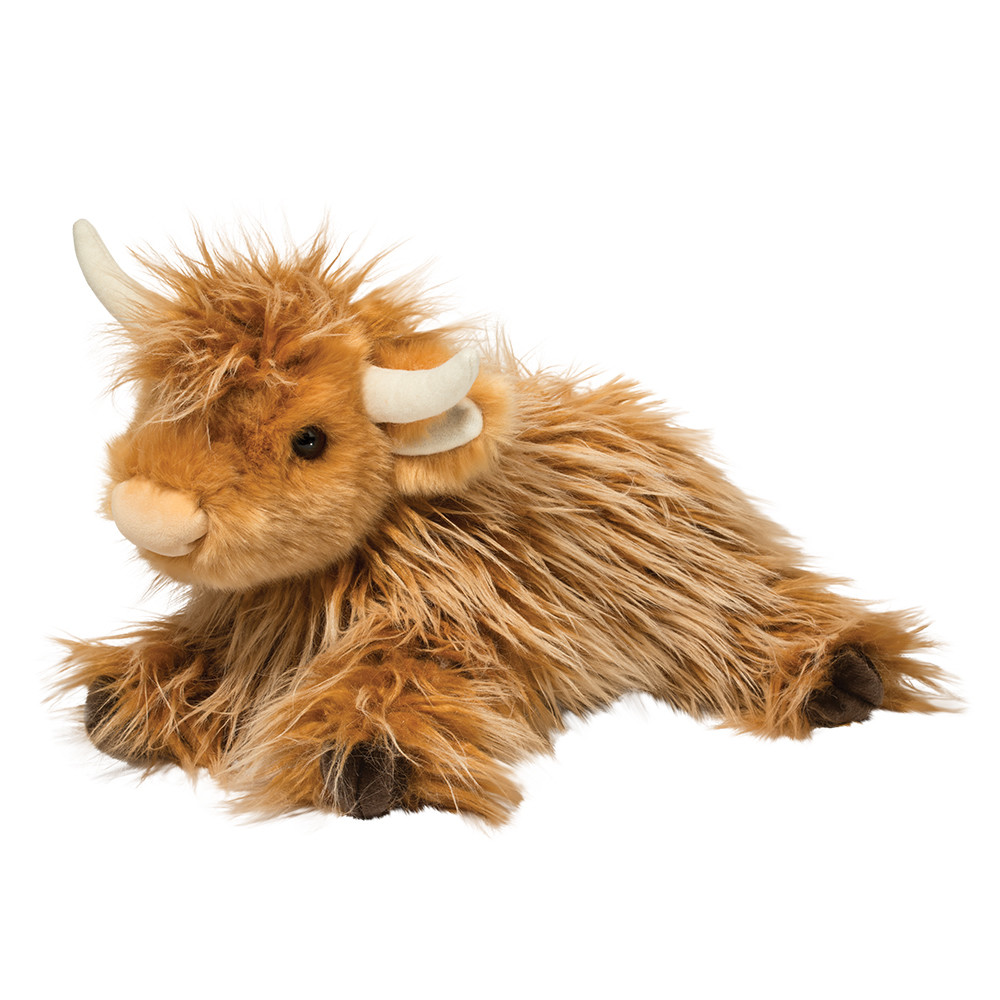 Douglas Toys Wallace Dlux Highland Cow Plush