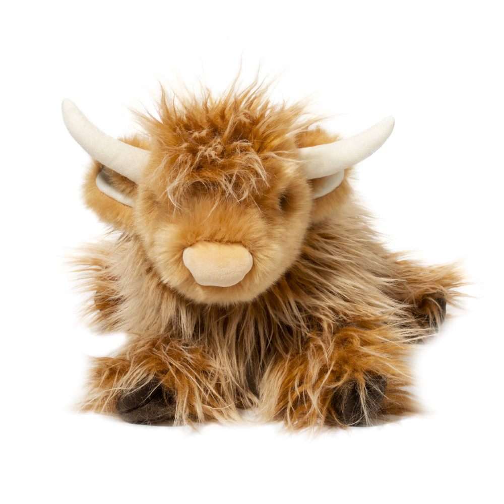 Douglas Toys Wallace Dlux Highland Cow Plush