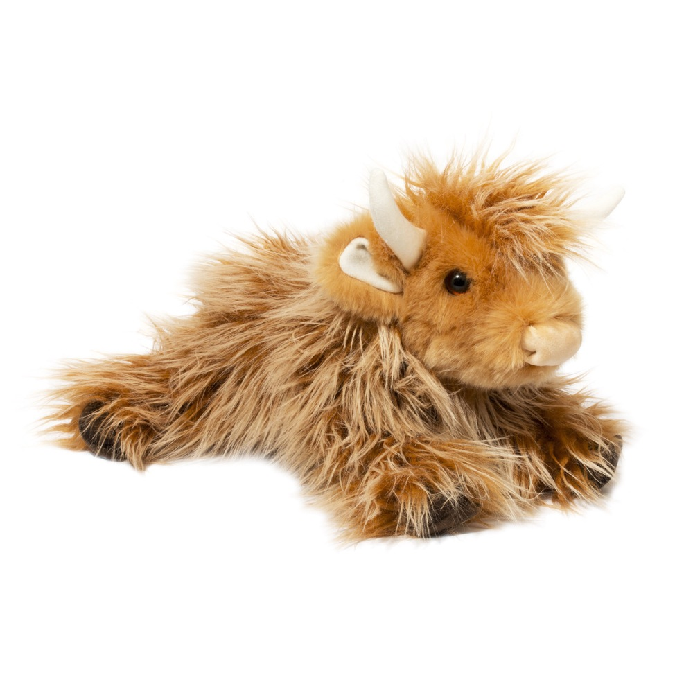 Douglas Toys Wallace Dlux Highland Cow Plush