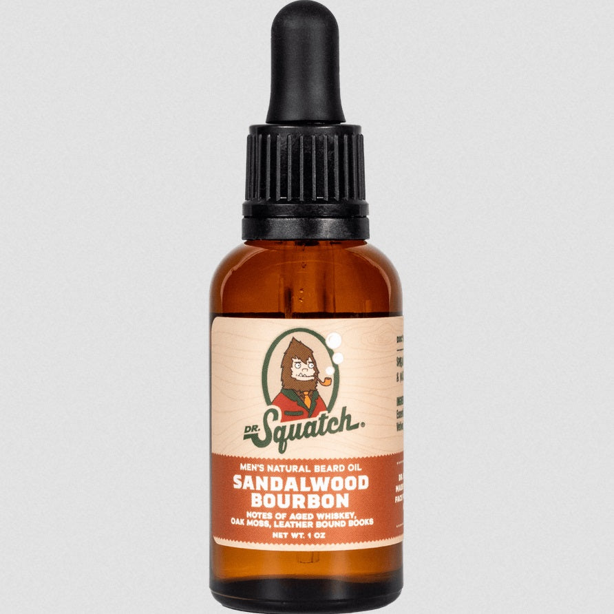  Dr. Squatch's natural Beard Oil & Cologne Sandalwood Bourbon