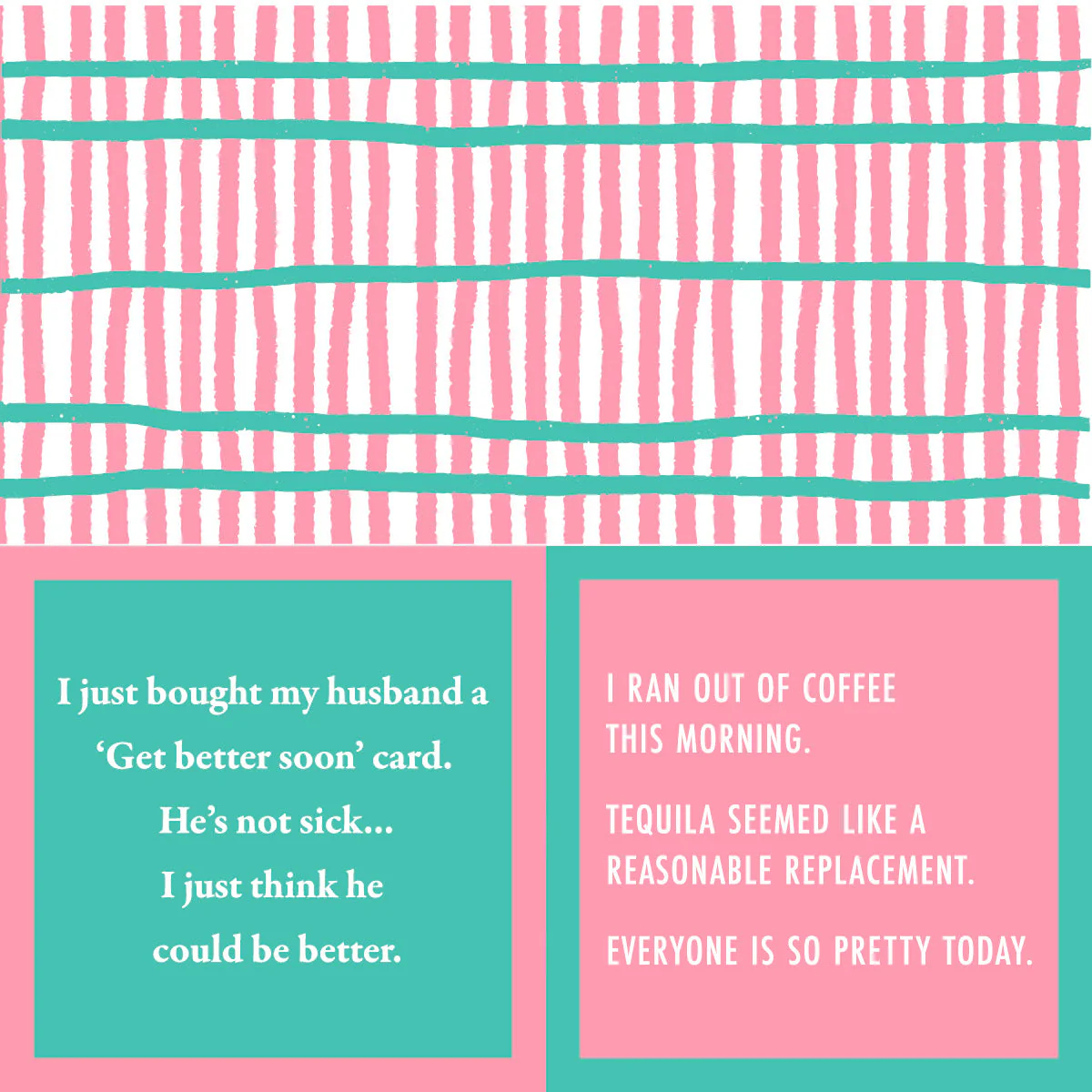 Double Sided Cocktail Napkins