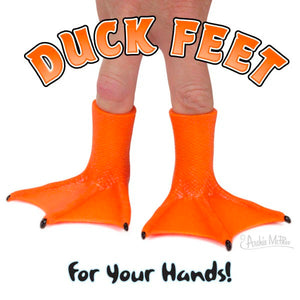 Duck Feet Finger Puppet