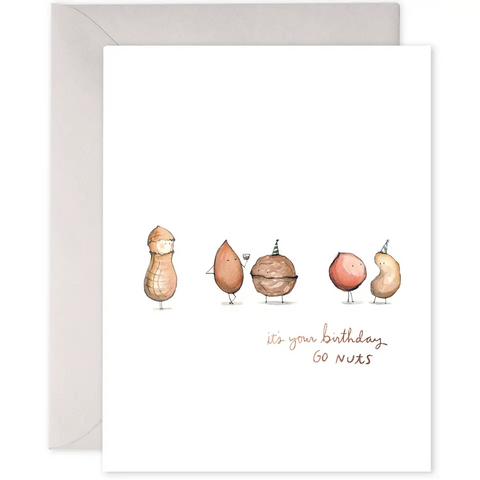 Go Nuts Birthday Card