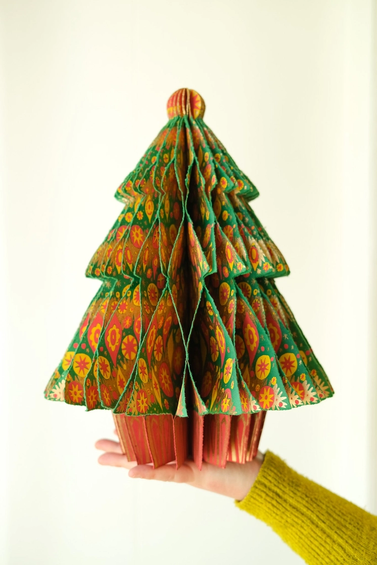 East End Press' Christmas Tree Honeycomb