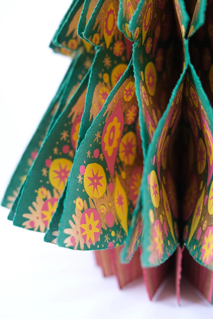 East End Press' Christmas Tree Honeycomb