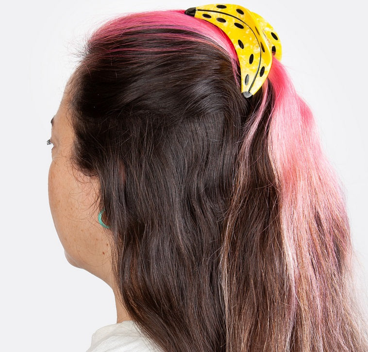 Banana Hair Claw from Eat My Socks