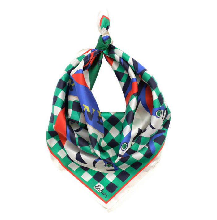 Echo Tinned Fish Silk Bandana