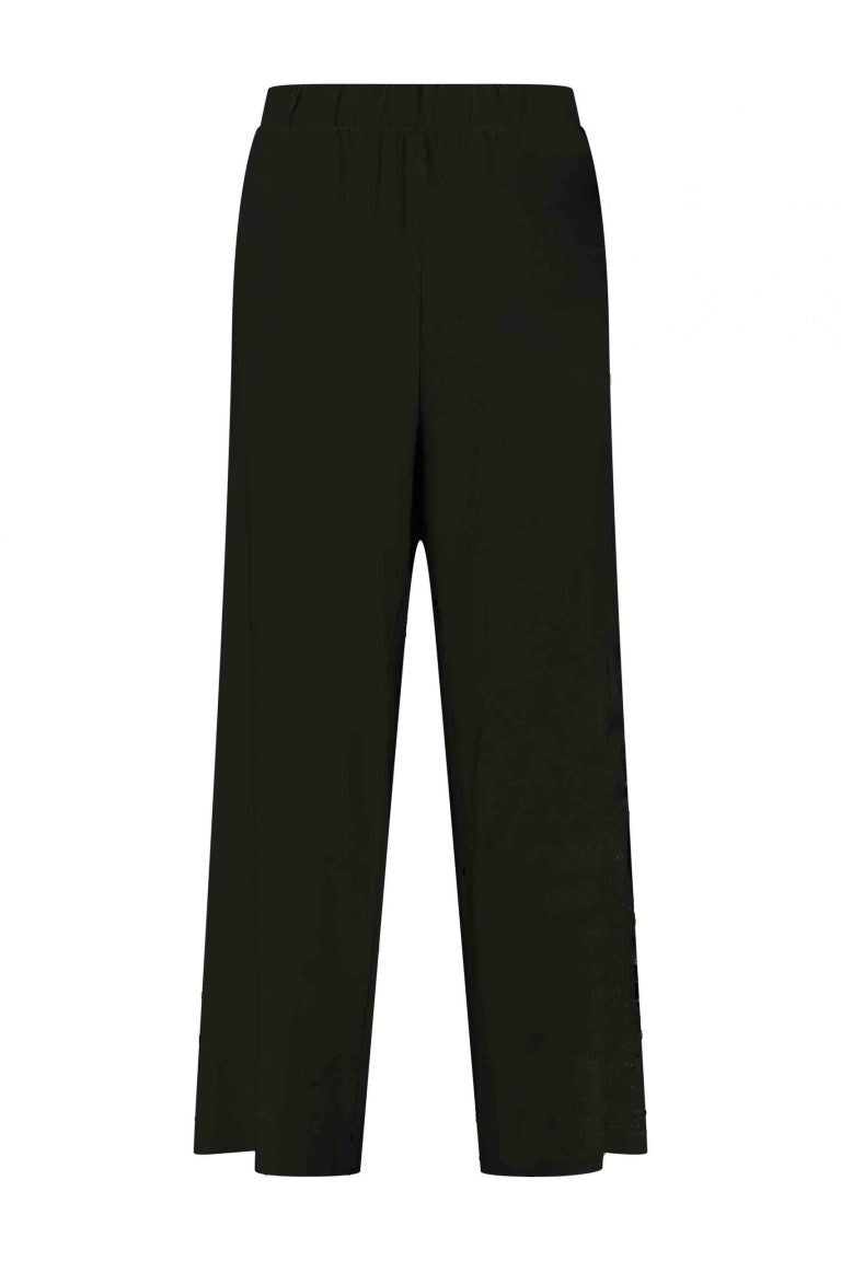 Elsewhere Danni Jersey Pant in Black