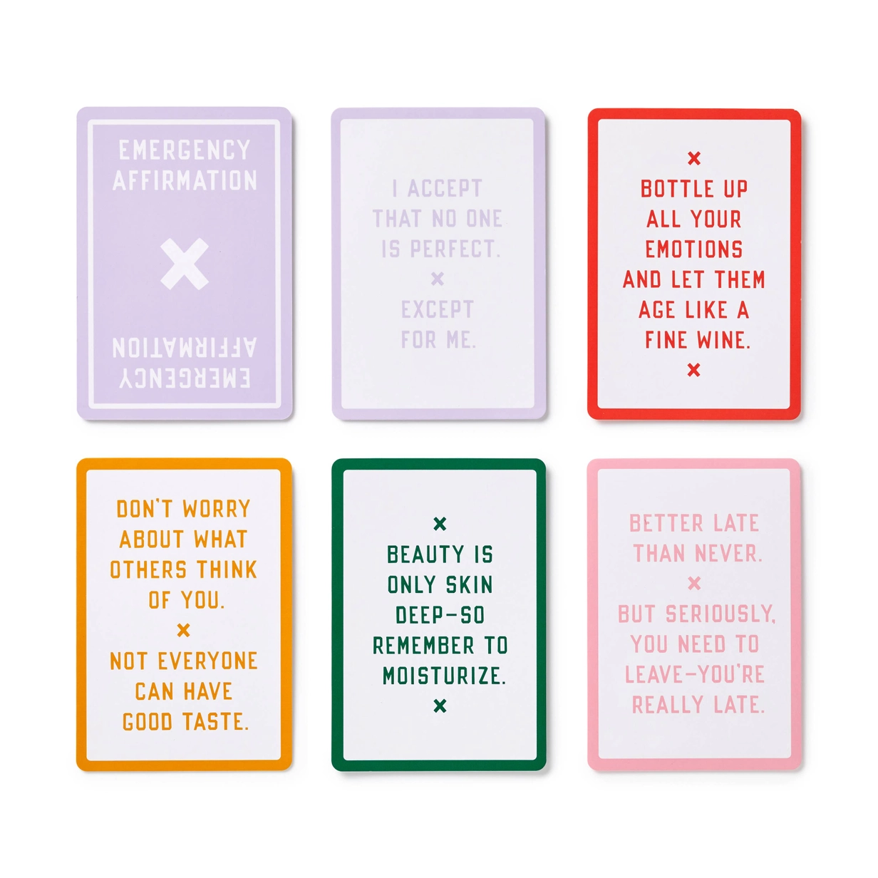 Emergency Affirmations for Exceptionally Stupid Days Card Deck