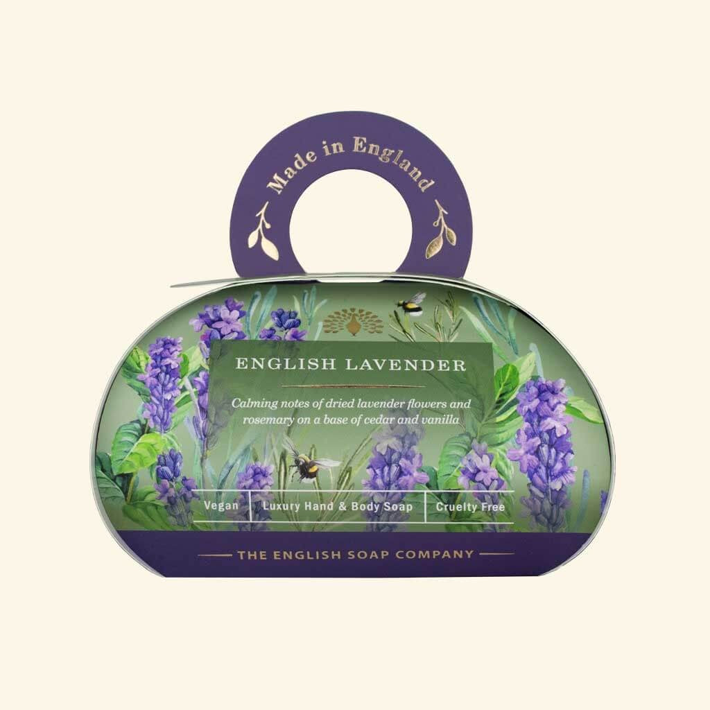 English Soap Company Signature Collection Gift Soap Bar English  Lavender