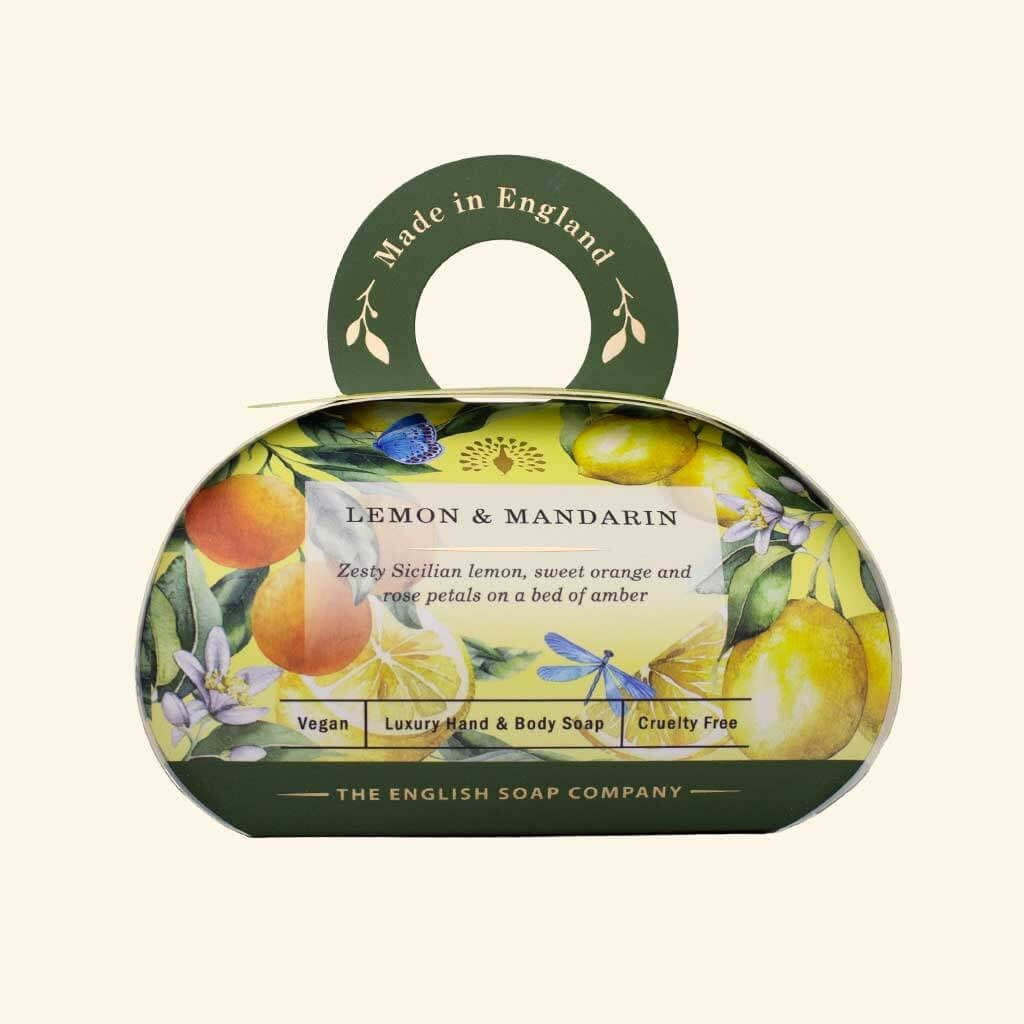 English Soap Company Signature Collection Gift Soap Bar Lemon Mandarin