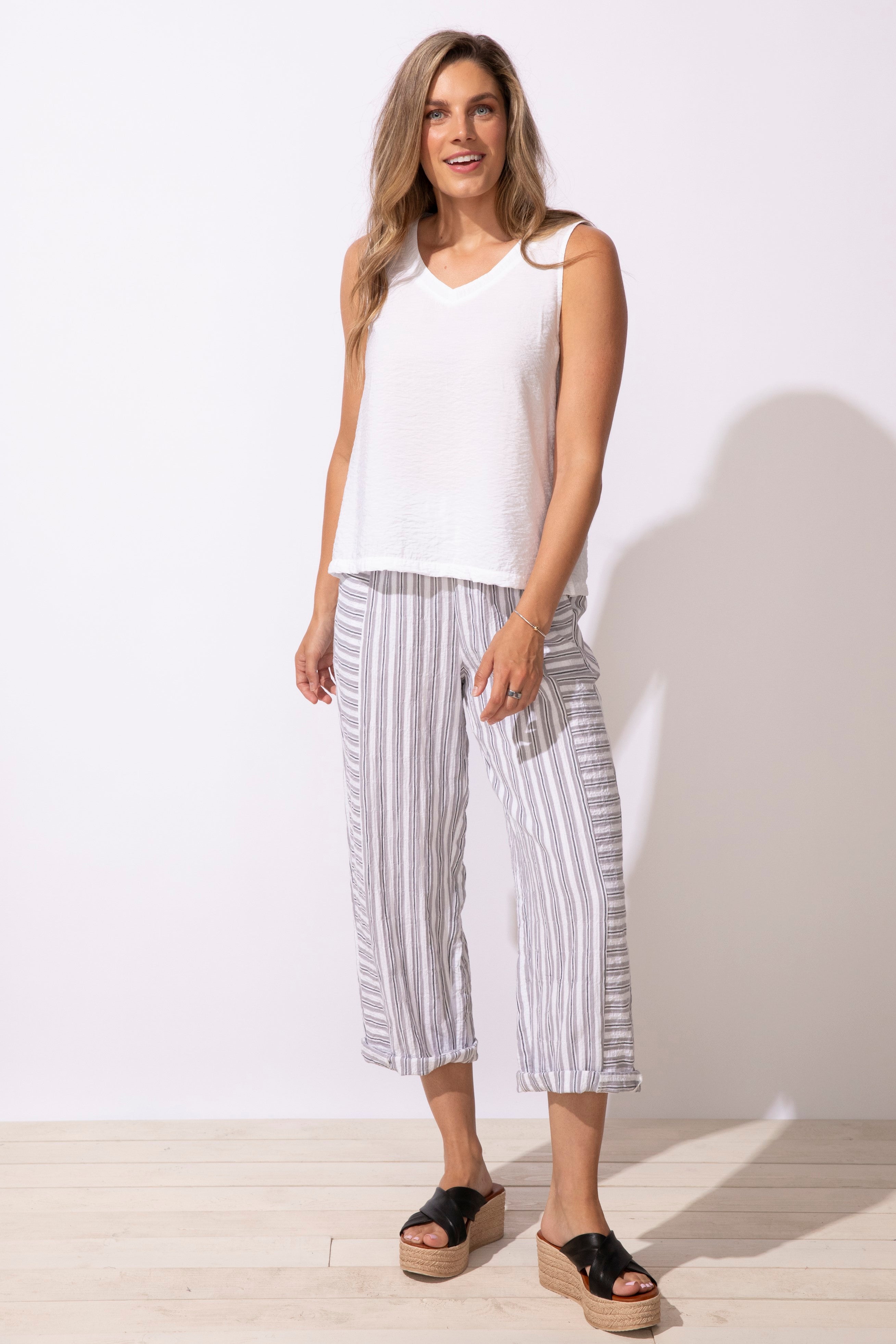 Escape Regatta Resort Tank in White