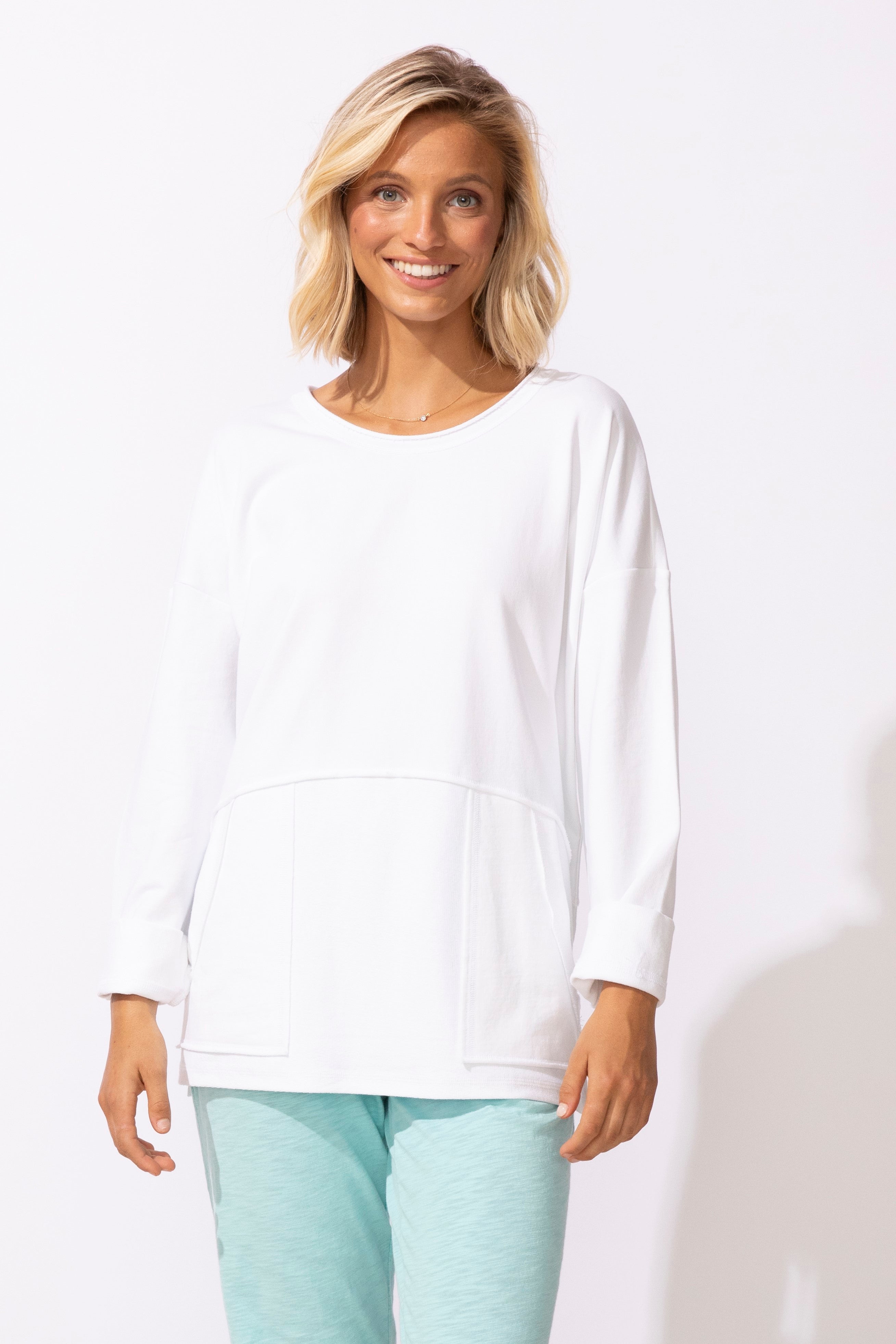 Escape by Habitat Unwind Tunic in White