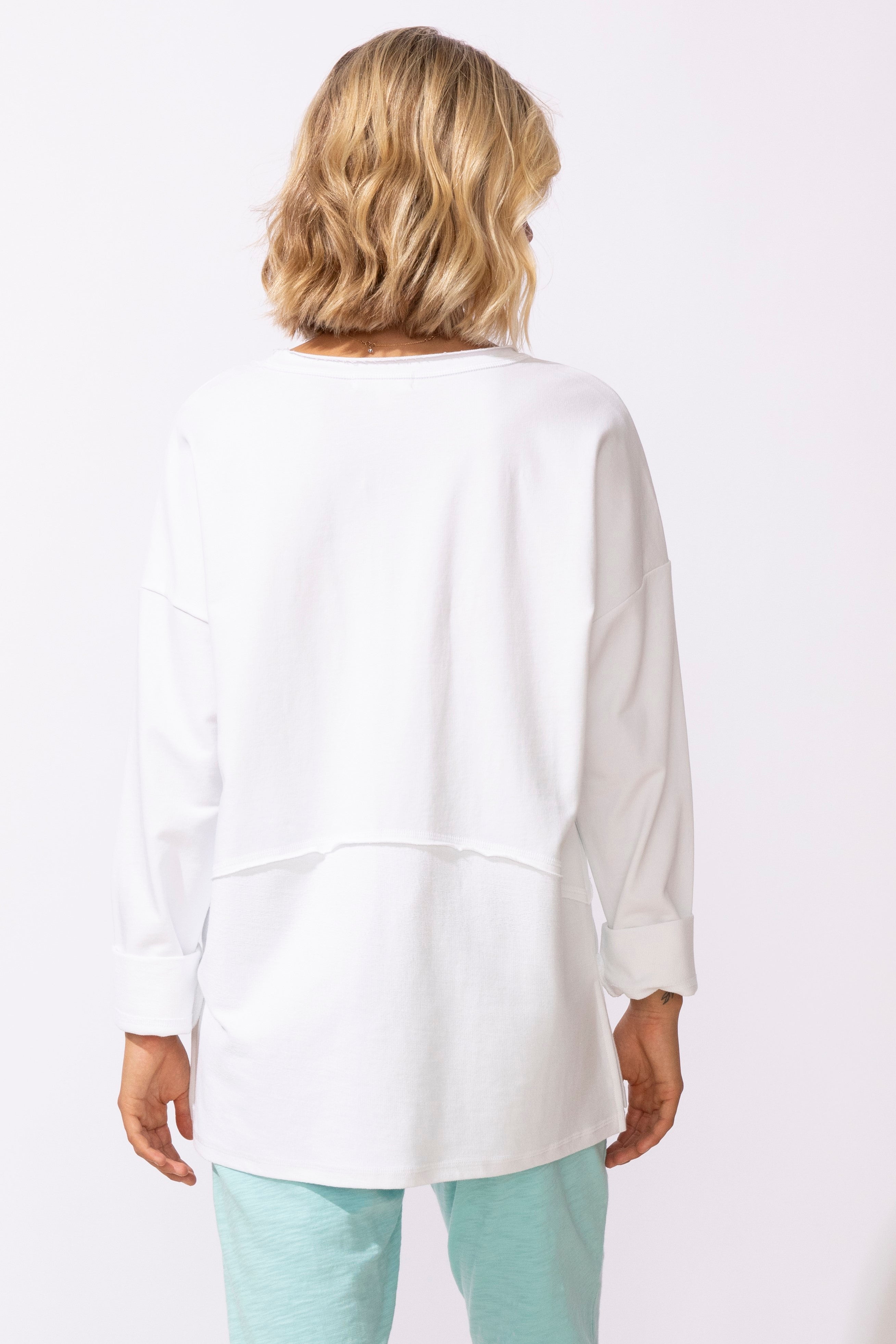 Escape by Habitat Unwind Tunic in White