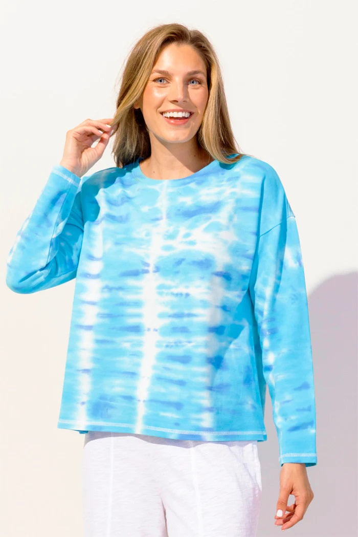 Escape's Breath Easy Ventura Dye Pullover in Maui