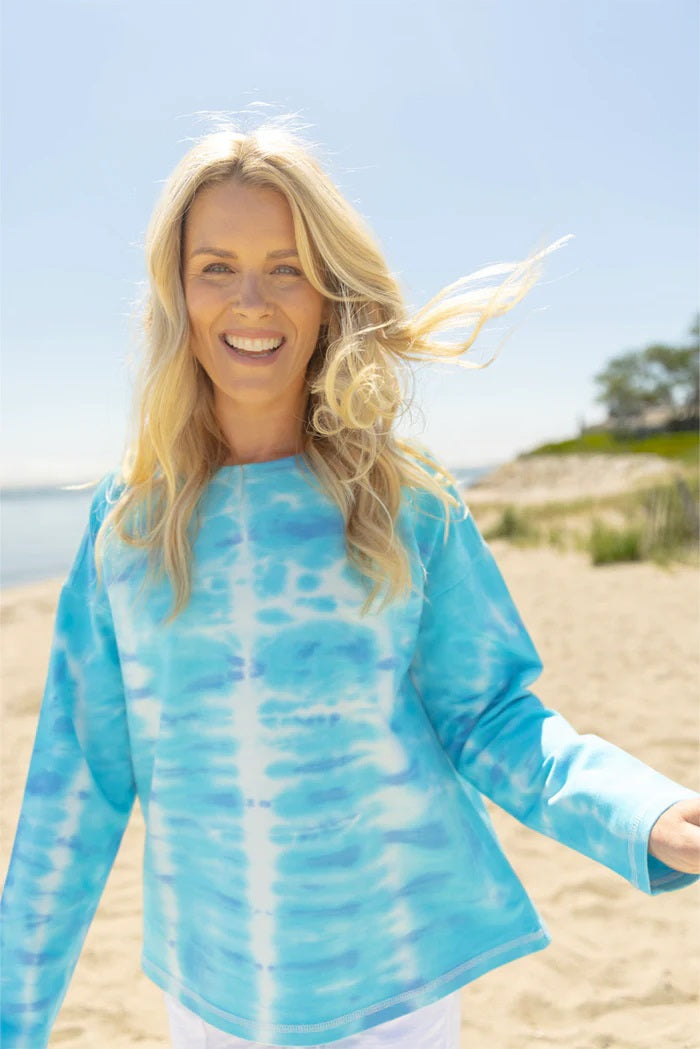 Escape's Breath Easy Ventura Dye Pullover in Maui