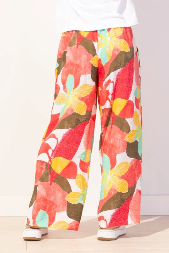 Escape's Regatta Rayon Paradise Pant in Punch