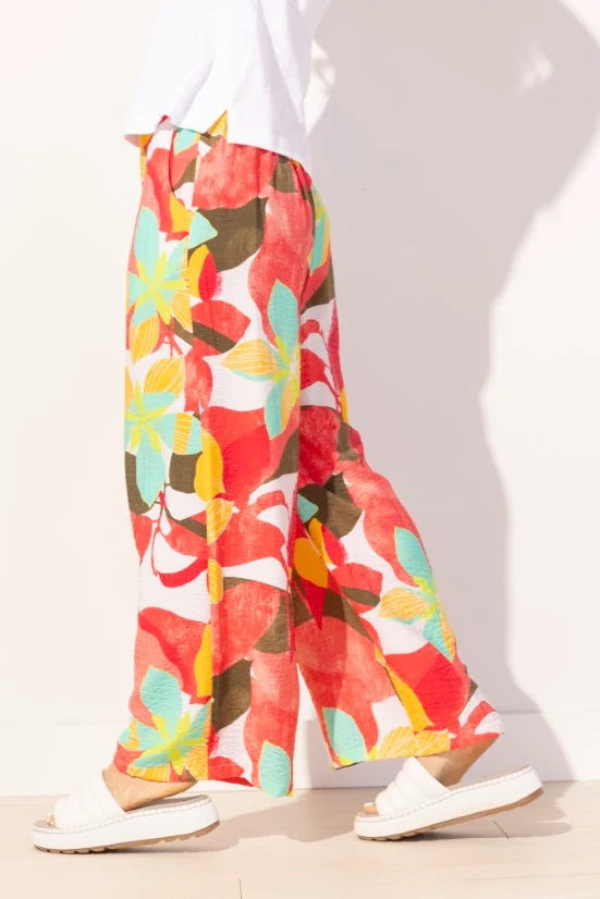 Escape's Regatta Rayon Paradise Pant in Punch