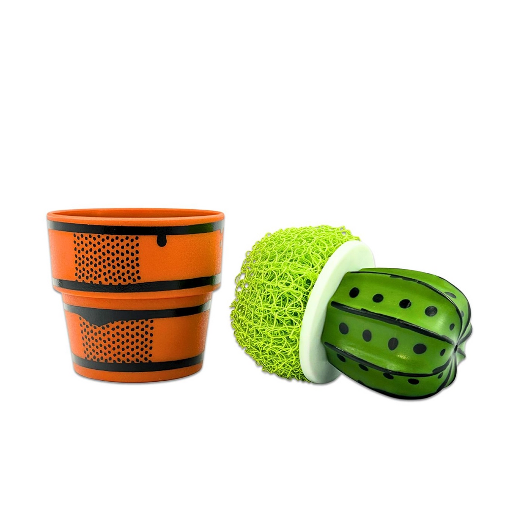Cactus Makes Perfect Mesh Scrub Brush