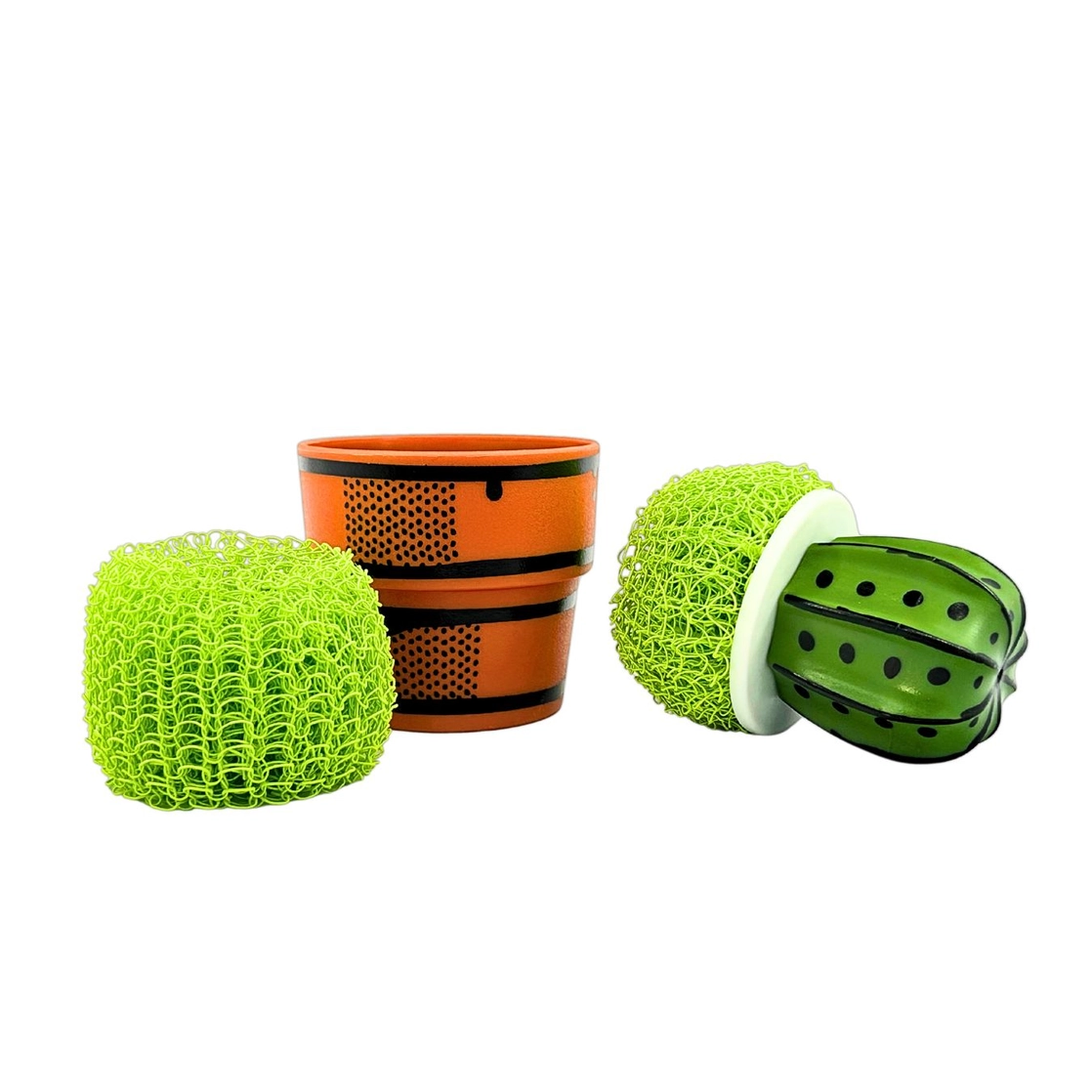 Cactus Makes Perfect Mesh Scrub Brush