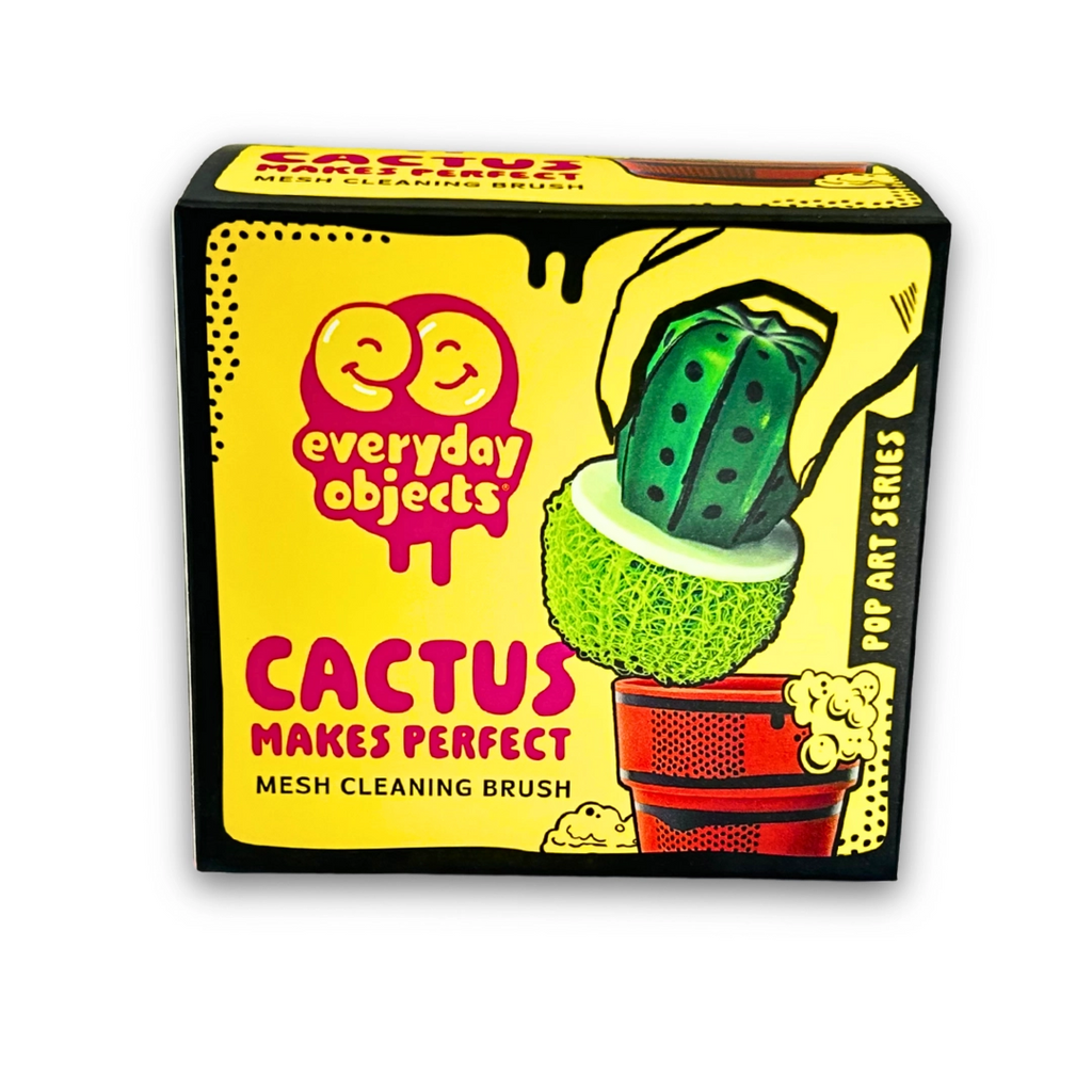 Cactus Makes Perfect Mesh Scrub Brush