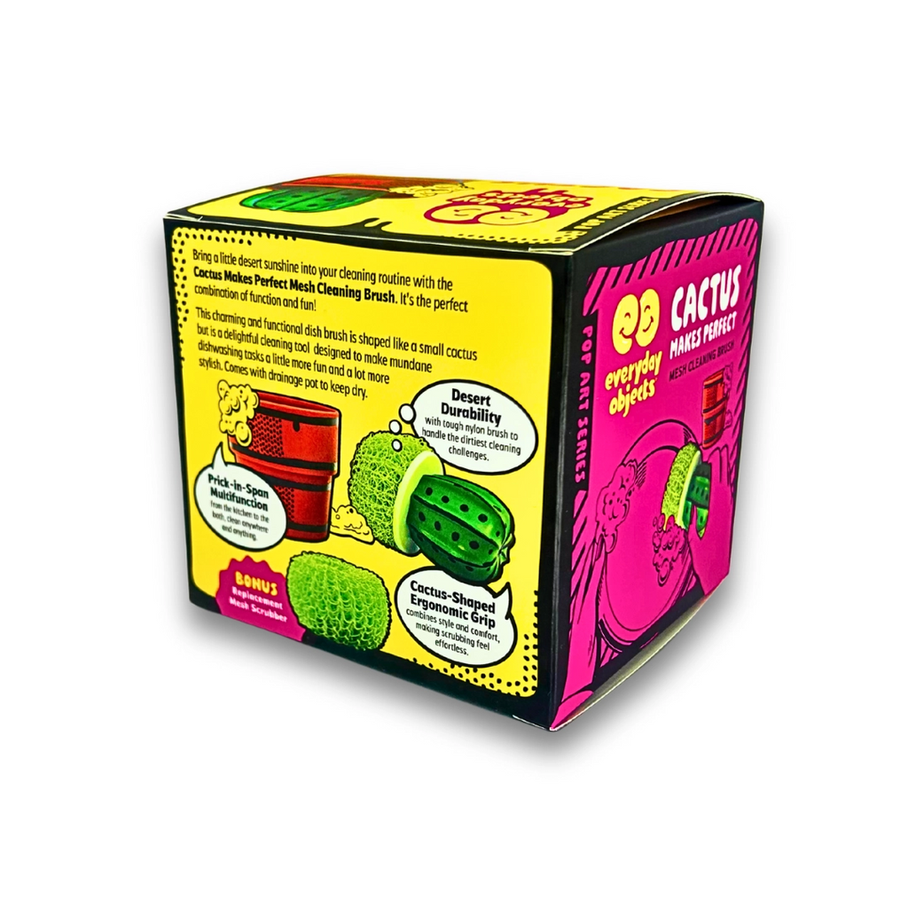 Cactus Makes Perfect Mesh Scrub Brush