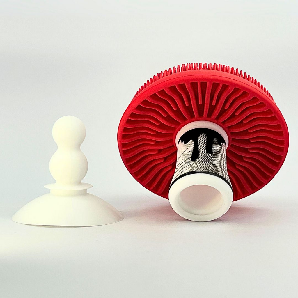 Fungus Among Us Silicone Mushroom Scrubber