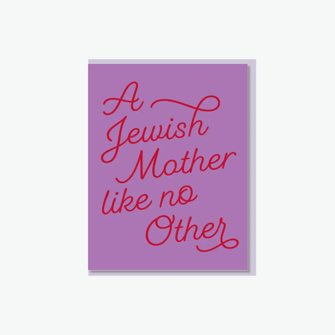 Jewish Mother Greeting Card