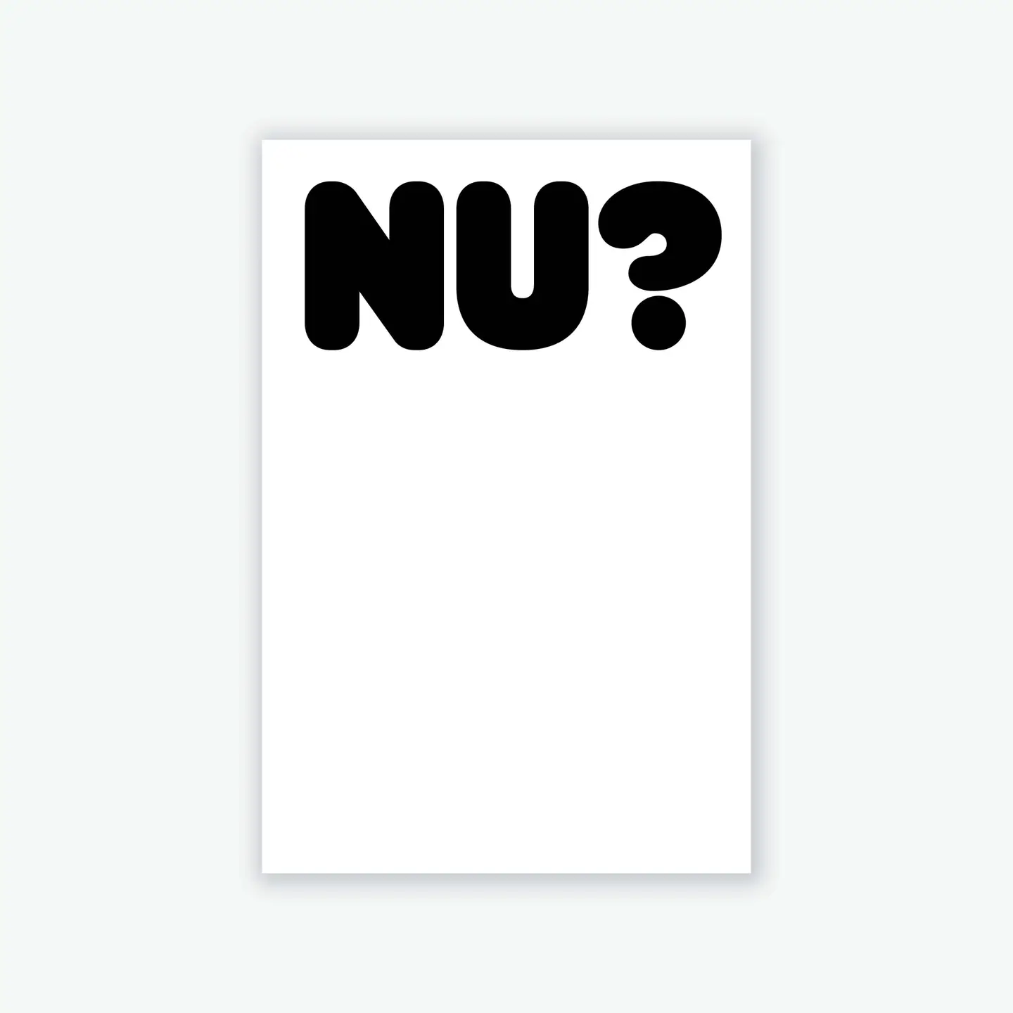 Nu? Notepad