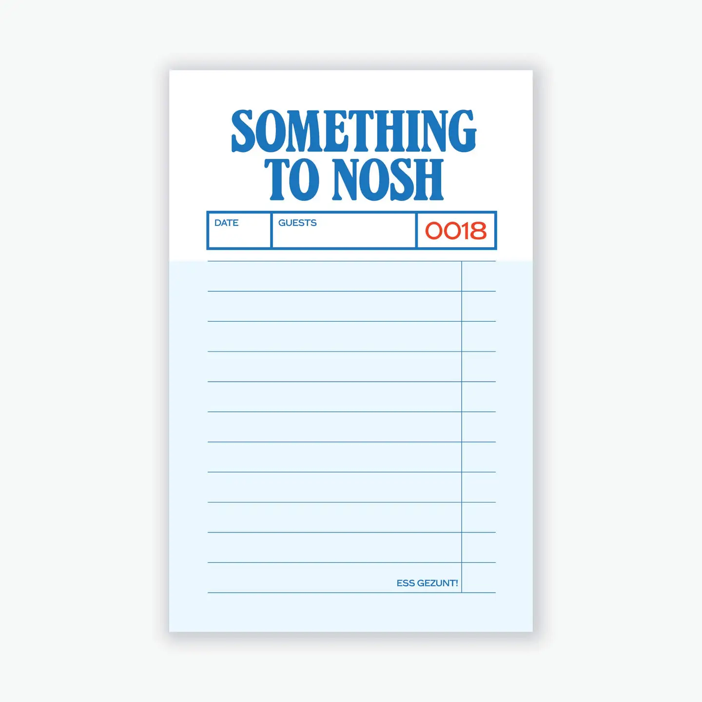 Something to Nosh Notepad