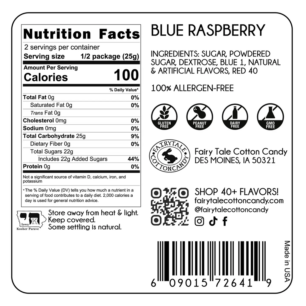 Cotton Candy / Click for Flavors