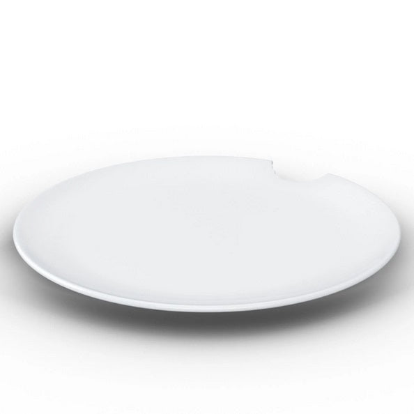Dinner Plate with Bite Mark