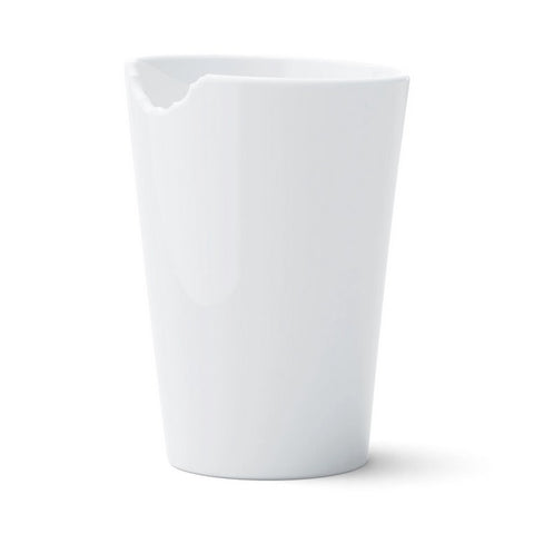 Porcelain Cup with Bite Mark
