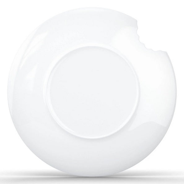 Dessert Plate with Bite Mark