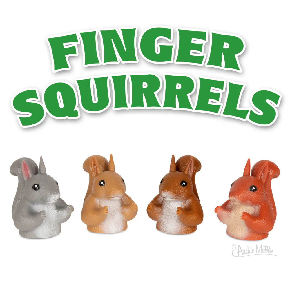 Finger Puppet Squirrel