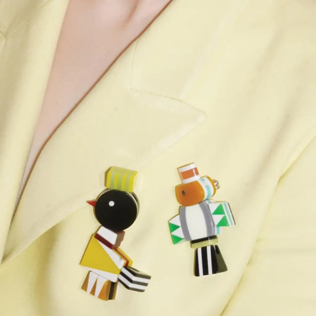 Allegria Ave Figurine Brooch