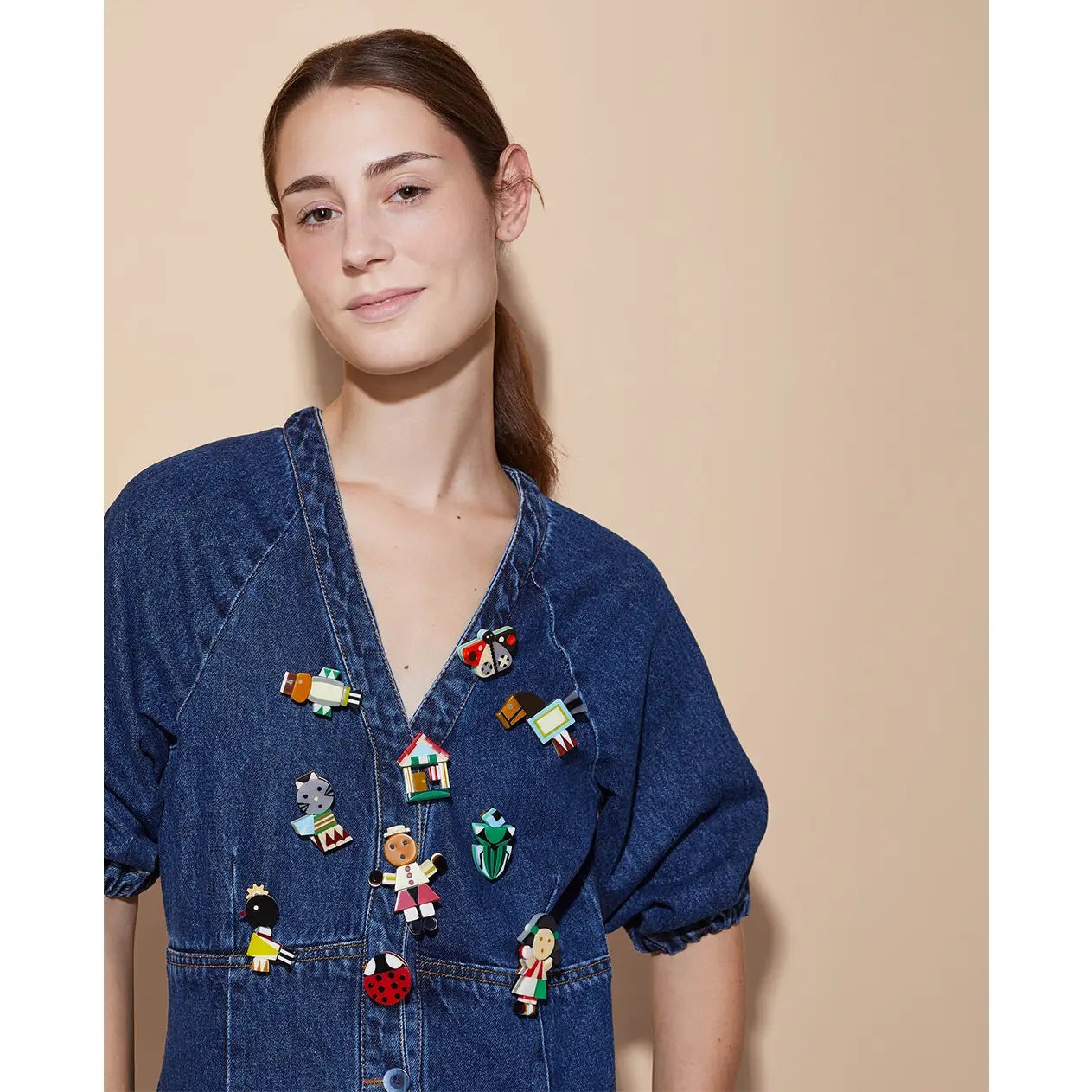 Allegria Rio Cat Brooch