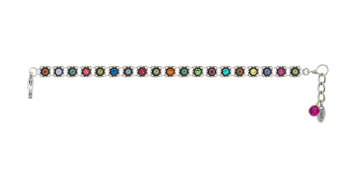 Bubbly Multicolor Skinny Bracelet