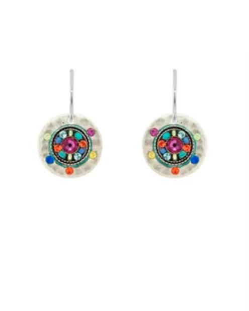Artisan Round Multicolor Earrings