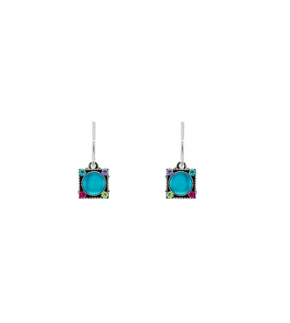 Moonlight Rainbow Jewel Tone Petite Earrings