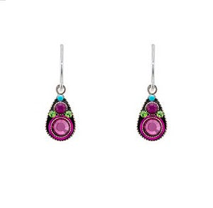Rose Collection Small Teardrop Earrings
